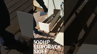 DIY 100HP Eurorack Skiff