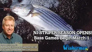 February 28, 2019 New Jersey/Delaware Bay Fishing Report with Jim Hutchinson, Jr.