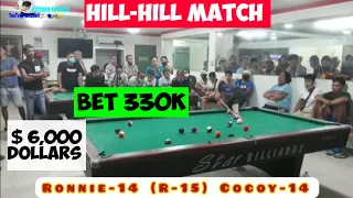 HILL-HILL MATCH BET 330k | Ronnie Alcano Vs Cocoy Digos | Rotation Parehas | August 25, 2022