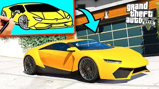 ВСЁ, ЧТО Я НАРИСУЮ - ПОЯВЛЯЕТСЯ в GTA 5!! (Моды ГТА 5)