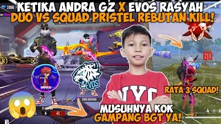 DUET MAUT!! KETIKA ANDRA ST & BOCIL AJAIB EVOS RASYAH DUO VS SQUAD AUTO EZ RATAKAN BERMUDA!!