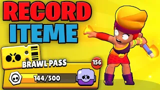 RECORD DE ITEME SI LEGENDARA DIN PASS OPENING! Brawl Stars