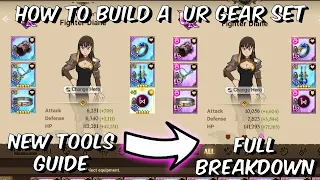 How To Build A Top Tier UR Gear Set - New Equipment Tips & Tricks - Seven Deadly Sins: Grand Cross