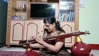 megha bantu megha mannina donni movie cover song on veena by manasa urs