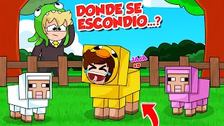 ¡Nos ESCONDEMOS como ANIMALES en MINECRAFT! 🐷🐮🐔 😂 - PatOni HACE TRAMPA en el ESCONDITE de la GRANJA!