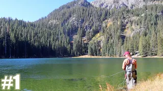 DIY FLY FISHING ADVENTURE IN THE MOUNTAINS | Chasing Trout in Crystal Clear Lakes | Rio Grind ep.1