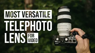 the BEST telephoto lens for videographers?? Sony 70-200 f/4 Macro G OSS II review