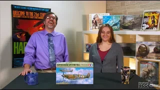 Video Review: Tamiya Spitfire, Takom Tank Transporter, Eduard MiG-21, Painting Holder, & More