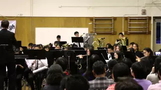 Hopkins Jr. High 2015 Spring Band Concert Wind Ensemble played Triumphant Fanfare