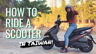 How to Ride a Scooter in Taiwan! | Living in Taiwan Tips