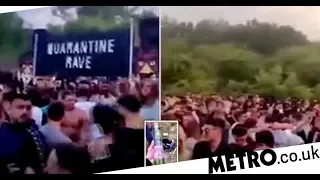 ✅  New footage shows ravers at illegal party where man died of suspected overdose