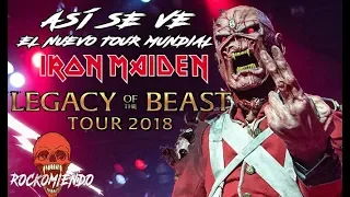 Arranca la nueva gira de IRON MAIDEN Legacy Of The Beast