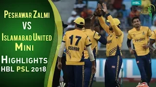 Short Highlights | Peshawar Zalmi Vs Islamabad United | Match 4 | HBL PSL 2018 | 24 Feb | PSL|M1F1