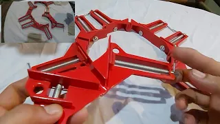 Unboxing and Testing of 4 pcs 90 Degrees/Right Angle Clamps/Clips