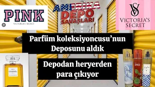 Parfümcünün deposunu aldık heryer para