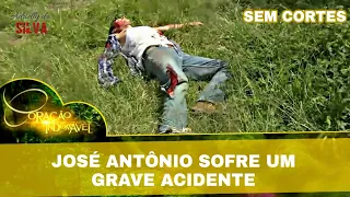 Coração Indomável - José Antônio sofre um grave acidente (SEM CORTES/COMPLETO)