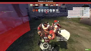 TF2 - Encounter With a Cheating Aimbot Heavy on MvM