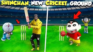 😱ShinChan&TriStar buy💸 new Cricket Stadium🏏IPL In GTA5. Telugu