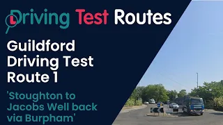 Guildford Driving Test Route 1