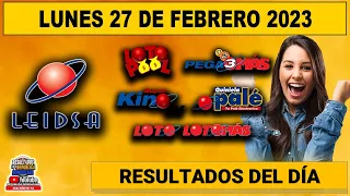 Sorteo Quiniela Pale, leidsa en vivo de hoy LUNES 27 de febrero del 2023 #leidsa #quinielapale