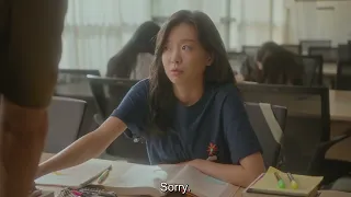 She apologize. [Our Beloved Summer]