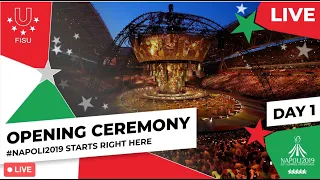 Opening Ceremony | Summer Universiade 2019: This is where it all begins! The Napoli 2019 Summer U...