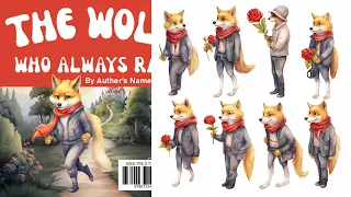 How To Make Characters In Midjourney 6 (The Wolf Who Always Ran Book Cover)