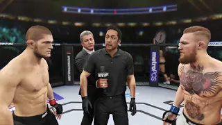 UFC 2 PS4 - Conor McGregor vs. Khabib Nurmagomedov - Lightweight Title Fight | Pro Difficulty