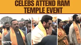 Celebs At Ayodhya: Alia-Ranbir, Vicky-Katrina Reach Ayodhya's Ram Mandir