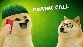 Chicken manchurian Prank Call | Funny doge and cheems call prank