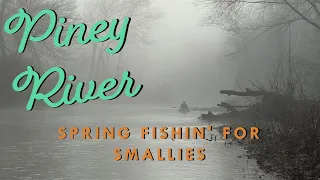 Spring Smallmouth Bass Kayak Fishing the Crystal Clear Piney River