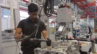 Mercedes-AMG engine factory - Production AMG 63