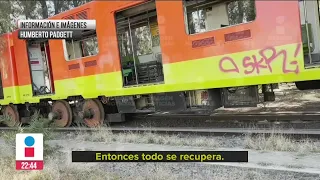 Falta de refacciones lleva al Metro a “canibalizar” viejos trenes | Noticias con Ciro Gómez Leyva