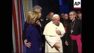 Pope John Paul II with Carter, Reagan, Bush Snr & Clinton
