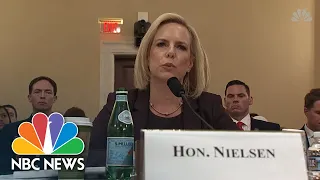 Kirstjen Nielsen At Border Security Hearing: 'We Don't Use Cages For Children' | NBC News