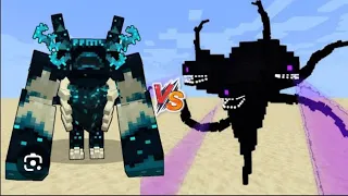 warden vs  wither