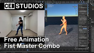 Free Animation Download - Fist Master Combo