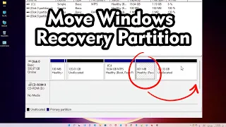 How to Move Windows Recovery Partition in PC or Laptop