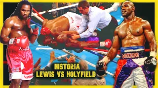 La BRUTAL Confrontación de los mas Grandes RIVALES de MIKE TYSON | Evander Holyfield vs Lennox Lewis