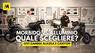 Borse morbide o in alluminio? Alaska e Canyon, la soluzione secondo Givi