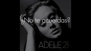 dont you remember / Adele / lyrics en español