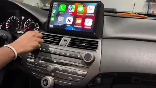 Installing an Idoing 10.2" Car Unit with Apple Play  Honda Accord 2009-2015