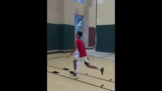 13 year old touches nba rim (only 5 feet 6 inches tall)