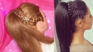 RECOGIDO ALTO ELEGANTE CON TRENZAS PARA NOVIA , QUINCEAÑERA, GRADUACION , FIESTA