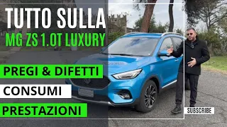 Tutto sulla MG ZS 1.0 Luxury - La migliore auto qualità prezzo? Scopriamolo: Recensione + Test Drive