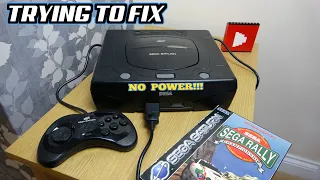 Trying to FIX a BROKEN SEGA SATURN from eBay