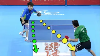 Cool and Intelligent Plays in Table Tennis [HD]
