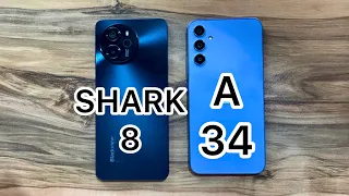 Samsung Galaxy A34 vs Blackview SHARK 8