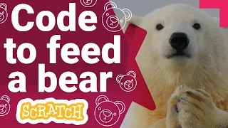 Make a Scratch game to feed a bear | Digital Making at Home LIVE