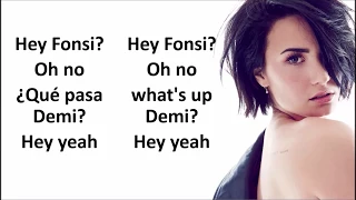 Luis Fonsi, Demi Lovato -  Échame La Culpa lyrics English Spanish